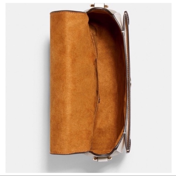 Signature coated canvas, smooth leather and refined pebble leather bag - Picture 3 of 4